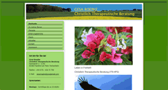 Desktop Screenshot of christlich-therapeutische-beratung.de
